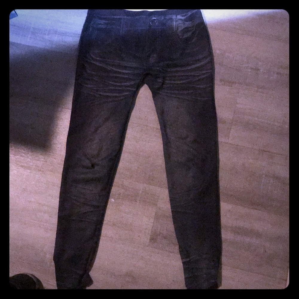 Fake jeans - tights